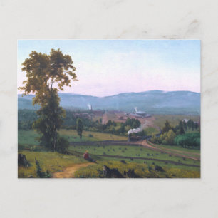 George Inness i Lackawant Valley Vykort