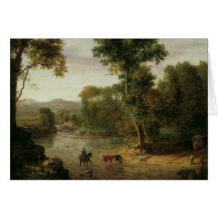 George Inness - korsar Ford Hälsningskort