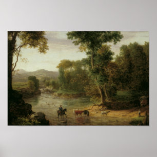 George Inness - korsar Ford Poster