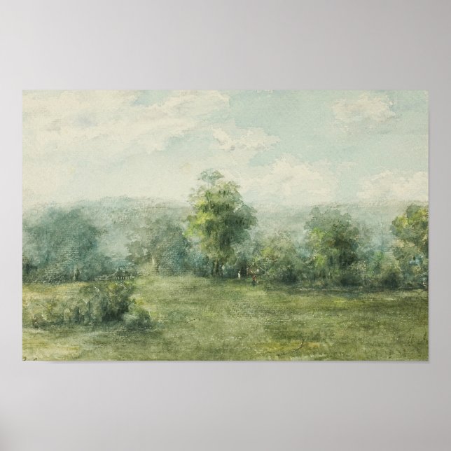 George Inness - liggande Poster (Framsidan)