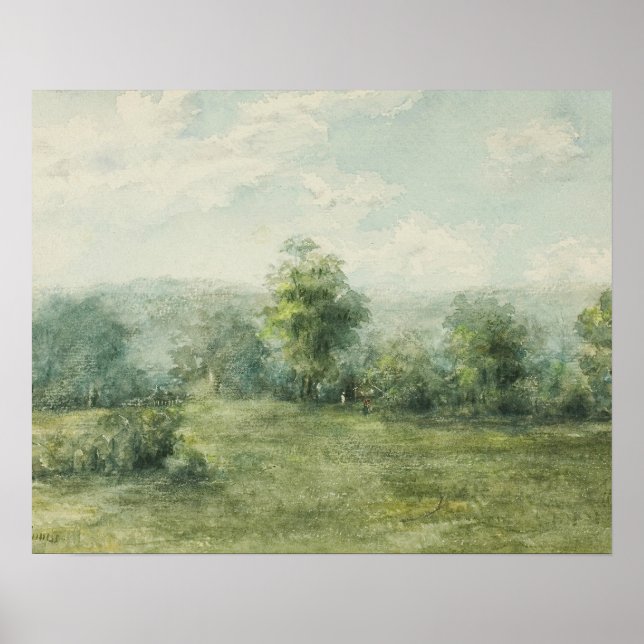 George Inness - liggande Poster (Framsidan)
