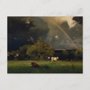 George Inness - Regnbågen Vykort