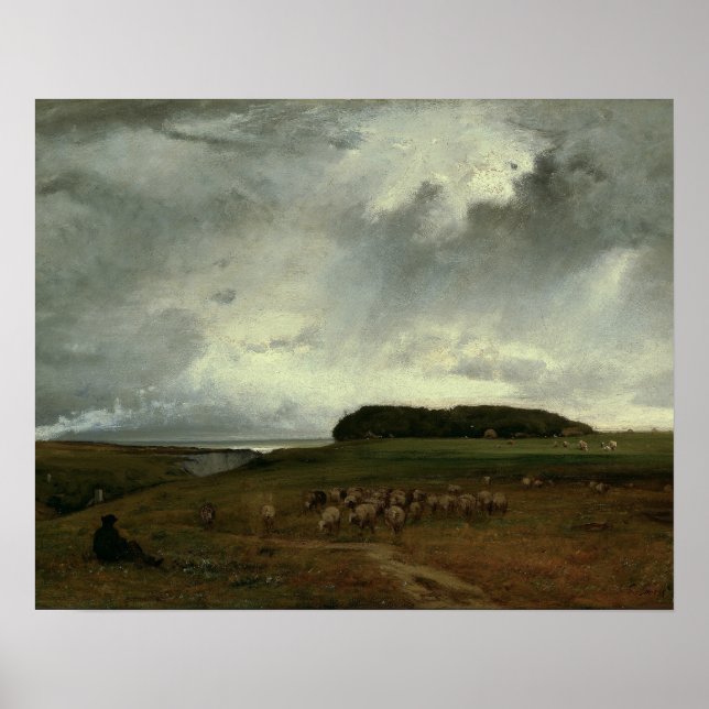 George Inness - Storm Poster (Framsidan)