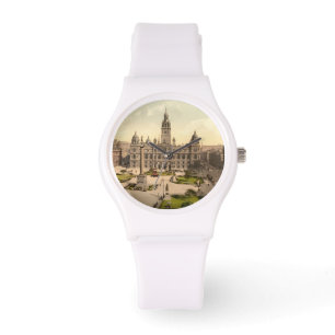 George kvadrerar, Glasgow, Skottland Armbandsur