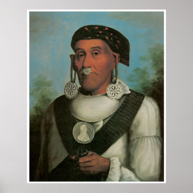 George Lowrey, amerikansk Väster Painting Poster (Framsidan)