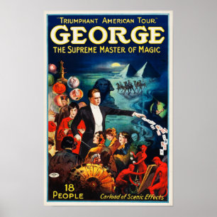 George - Magic Mäster Poster