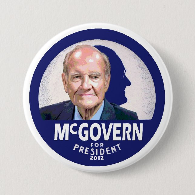 George McGovern för presidenten 2012 Knapp (Framsida)