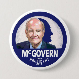 George McGovern för presidenten 2012 Knapp