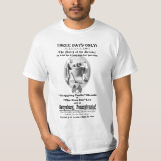 George Meade vs. den Robert E. Lee Gettysburg T-shirt