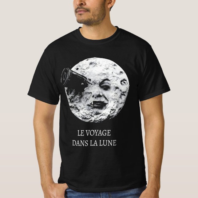 George melies retro t shirt (Framsida)