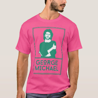George Michaelretro Fläkt Art T Shirt