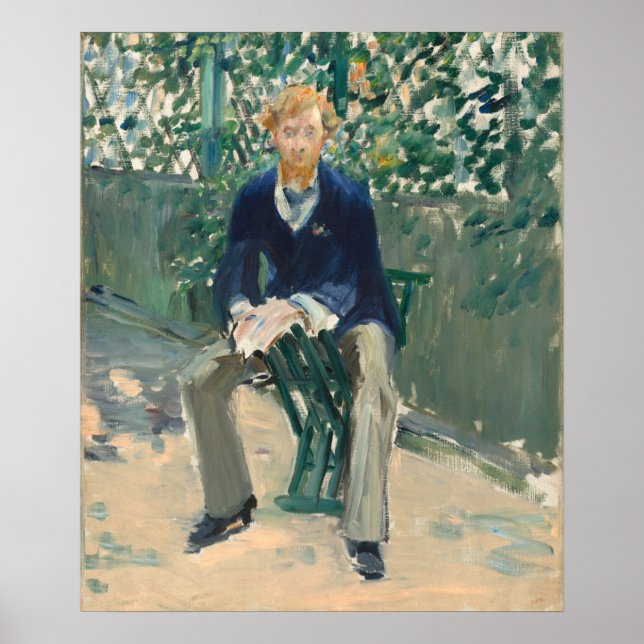 George Moore - Edouard Manet Fine Art Poster (Framsidan)