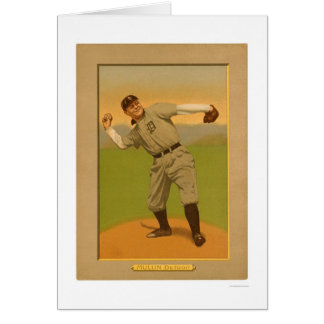 George Mullin tigerbaseball 1911 Hälsningskort