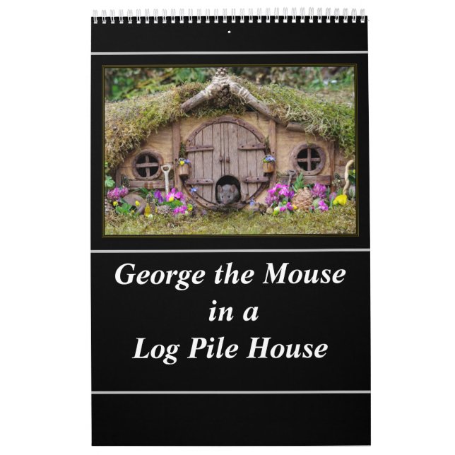 George musen i en loggpil House-kalender Kalender (Omslag)