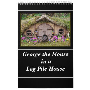 George musen i en loggpil House-kalender Kalender