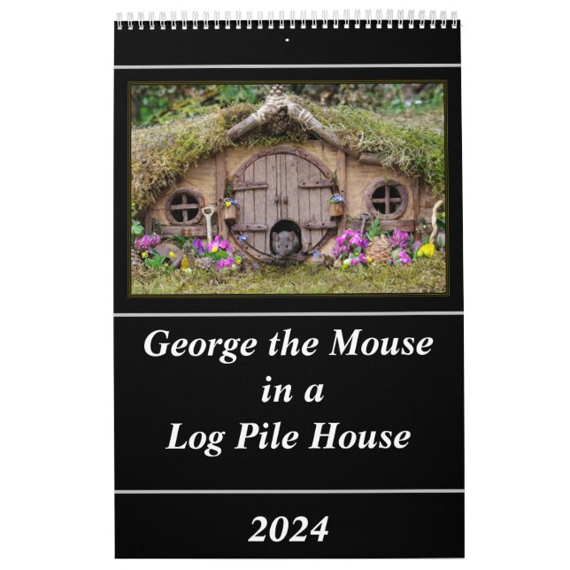 George musen i en loggpil House-kalender Kalender (Omslag)