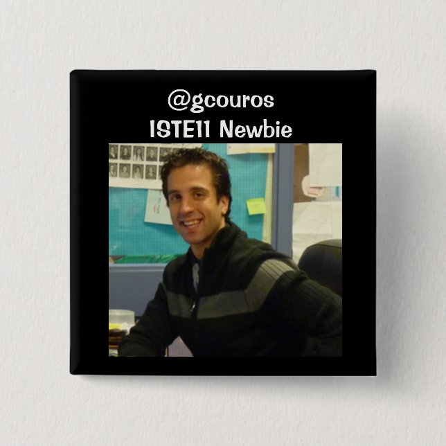 george newbiepic, Newbie för @gcouros ISTE11 Knapp (Framsida)