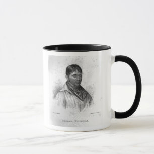 George Nichols som inristas av Percy Roberts Mugg