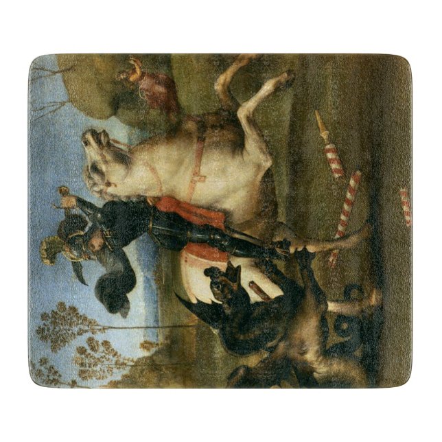 George och Dragon (av Raphael) (Framsidan)