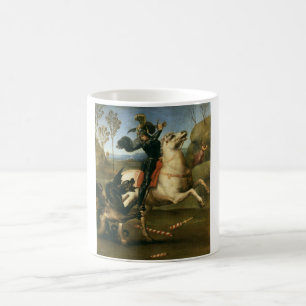 George och Dragon (av Raphael) Kaffemugg