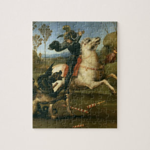 George och Dragon (av Raphael) Pussel