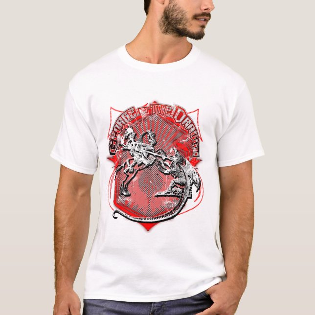 George och draken tee shirt (Framsida)