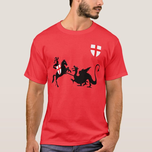 George och draken tee shirt (Framsida)
