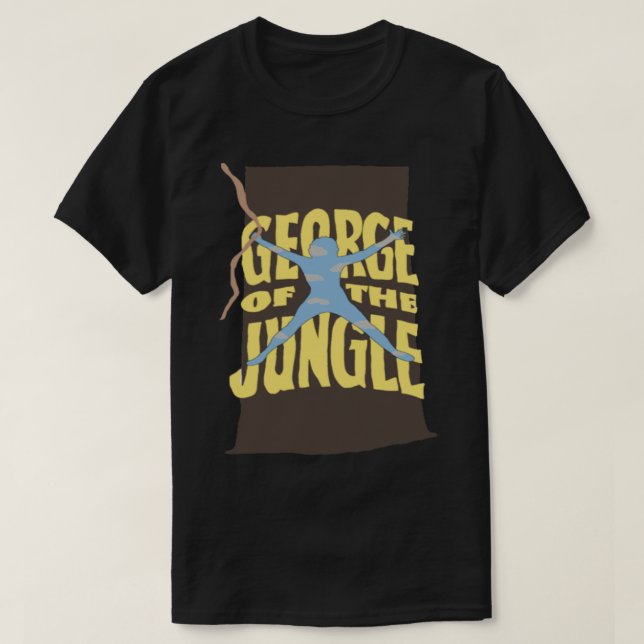 George of the Jungle Hits Träd Classic T-Shirt (Design framsida)