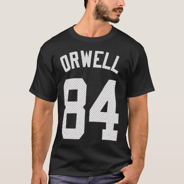 George Orwell - 1984 T Shirt (Framsida)