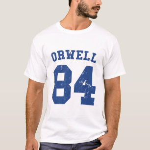 George Orwell 84 1984 jersey T Shirt