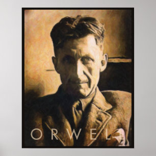 George Orwell affisch