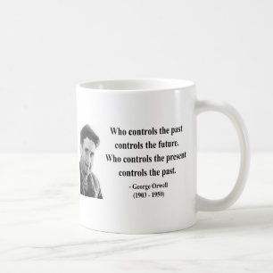 George Orwell citationstecken 2b Kaffemugg