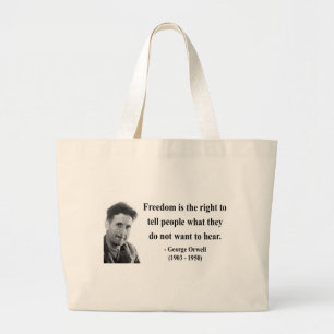 George Orwell citationstecken 4b Jumbo Tygkasse