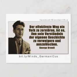 George Orwell: Geschichte Vykort