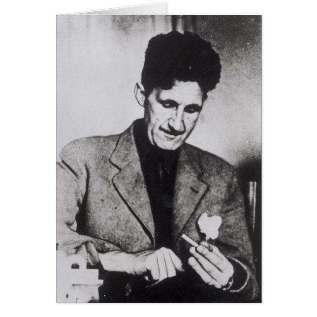 George Orwell Hälsningskort (Framsidan)