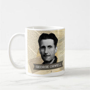 George Orwell historisk mugg