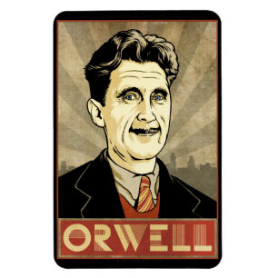 George Orwell högvärdig magnet