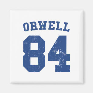 George Orwell Jersey magnet 1984