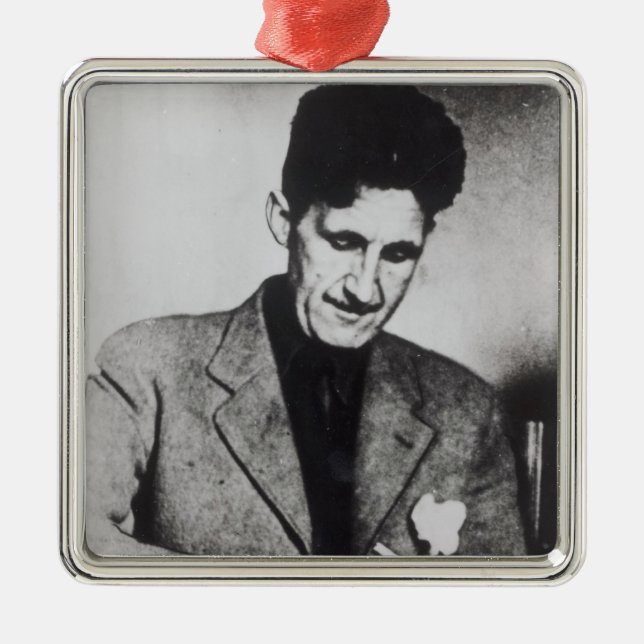 George Orwell Julgransprydnad Metall (Framsidan)