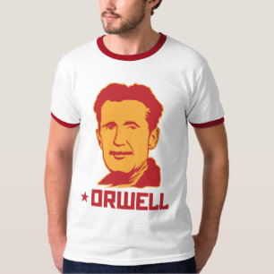 George Orwell porträttT-tröja Tee
