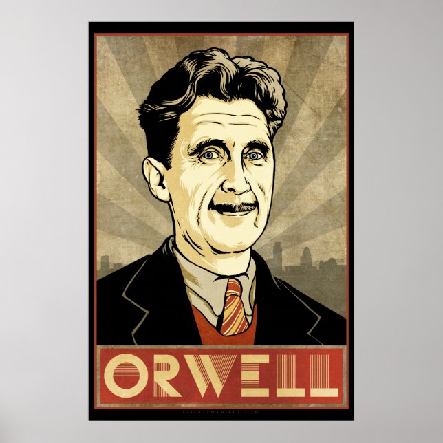 George Orwell Poster (Framsidan)