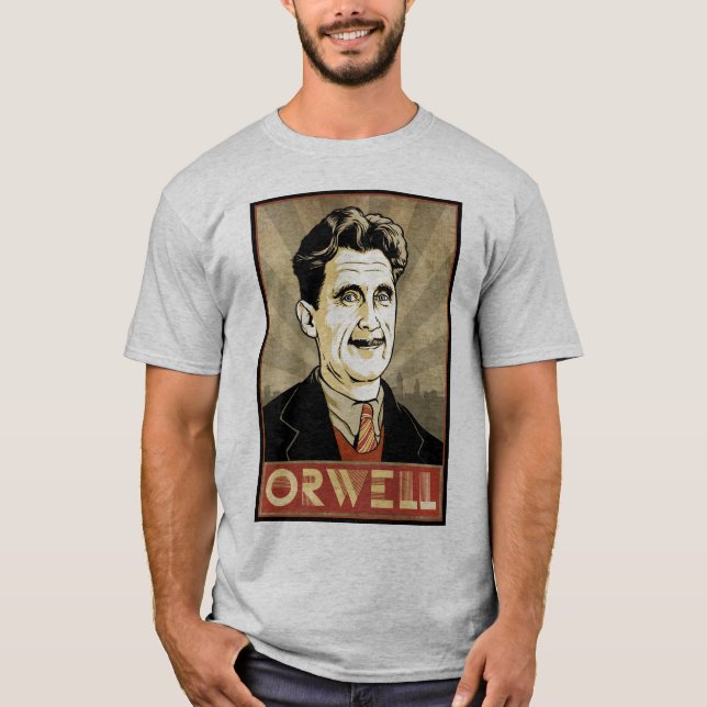 George Orwell skjorta T-shirt (Framsida)
