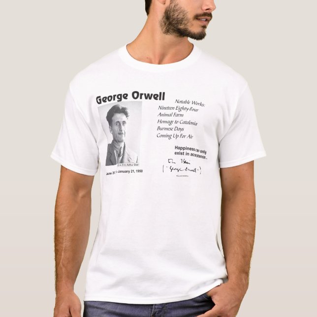 George Orwell Tee (Framsida)
