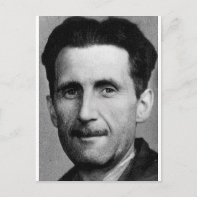 george orwell vykort (Framsida)