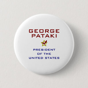 George Pataki för presidenten USA Knapp