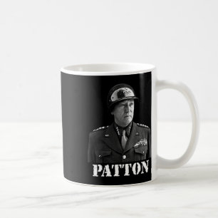 George Patton Världskrig II Victory Memorial Indep Kaffemugg