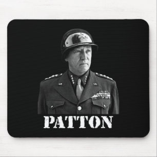 George Patton Världskrig II Victory Memorial Indep Musmatta