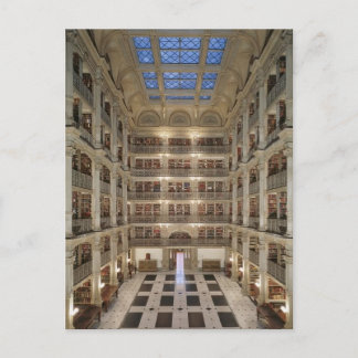 George Peabody Bibliotek vykort