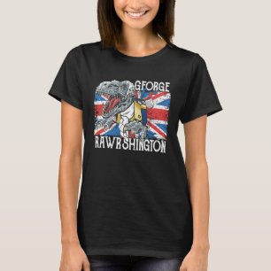 George Rawrshington George Washington 4:e juli T Shirt