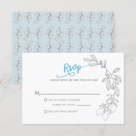 George Response Card Inbjudningar